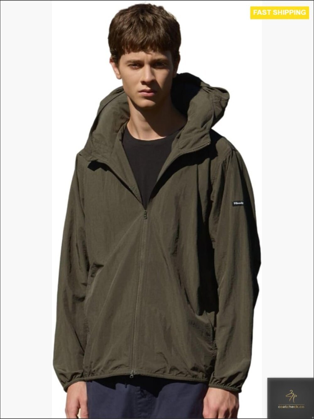 Travel Hoodie with Built-In Inflatable Neck Pillow for Flights Long Sleeve Zip